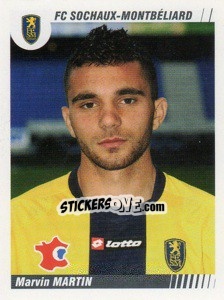 Sticker Marvin Martin - FOOT 2008-2009 - Panini