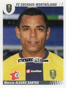 Sticker Marcio Alvaro Santos - FOOT 2008-2009 n. 463 - Panini