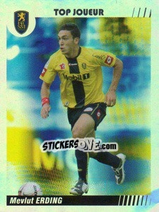 Figurina Mevlut Erding - Top Joueur - FOOT 2008-2009 n. 468 - Panini