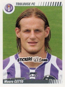 Cromo Mauro Cetto - FOOT 2008-2009 - Panini