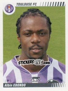 Sticker Albin Ebondo - FOOT 2008-2009 - Panini