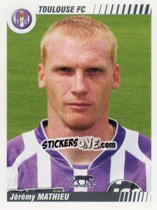 Sticker Jeremy Mathieu - FOOT 2008-2009 n. 480 - Panini