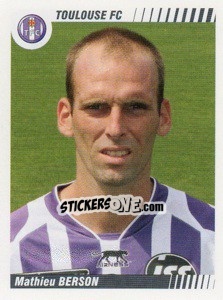 Sticker Mathieu Berson - FOOT 2008-2009 n. 482 - Panini