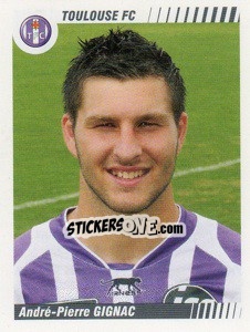Sticker Andre-Pierre Gignac - FOOT 2008-2009 n. 491 - Panini