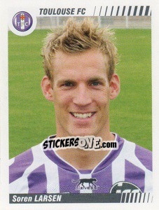 Cromo Soren  Larsen - FOOT 2008-2009 n. 492 - Panini