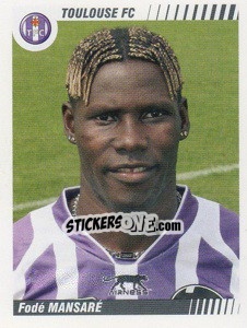 Sticker Fode Mansare - FOOT 2008-2009 n. 493 - Panini