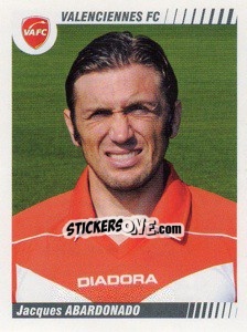 Sticker Jacques Abardonado - FOOT 2008-2009 - Panini