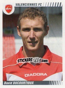 Sticker David Ducourtioux - FOOT 2008-2009 n. 504 - Panini