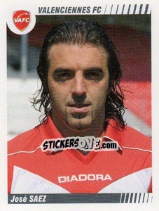 Sticker Jose Saez - FOOT 2008-2009 n. 514 - Panini