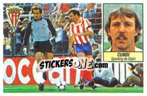 Sticker Cundi - Liga Spagnola 1984-1985
 - Colecciones ESTE