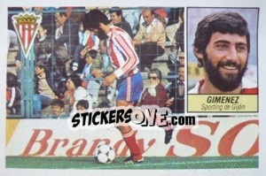 Sticker Jiménez - Liga Spagnola 1984-1985
 n. 101 - Colecciones ESTE