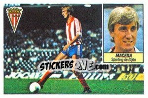 Cromo Maceda - Liga Spagnola 1984-1985
 - Colecciones ESTE