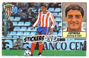 Sticker Espinosa - Liga Spagnola 1984-1985
 - Colecciones ESTE