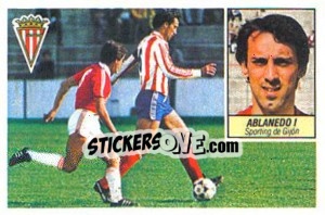 Figurina Ablanedo I - Liga Spagnola 1984-1985
 - Colecciones ESTE