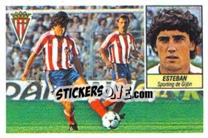 Cromo Esteban - Liga Spagnola 1984-1985
 - Colecciones ESTE