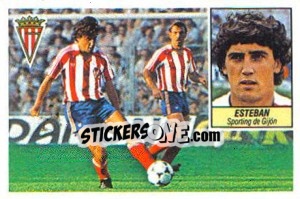 Sticker Esteban - Liga Spagnola 1984-1985
 n. 106 - Colecciones ESTE