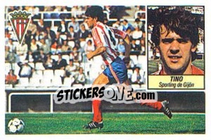 Sticker Tino - Liga Spagnola 1984-1985
 n. 107 - Colecciones ESTE