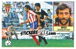 Cromo Mesa - Liga Spagnola 1984-1985
 - Colecciones ESTE