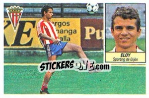 Cromo Eloy - Liga Spagnola 1984-1985
 - Colecciones ESTE