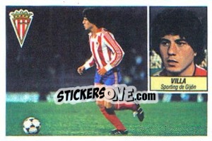 Sticker Villa - Liga Spagnola 1984-1985
 - Colecciones ESTE