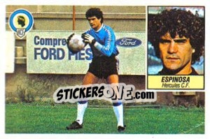 Sticker Espinosa - Liga Spagnola 1984-1985
 - Colecciones ESTE