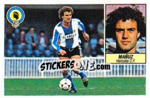 Cromo Mañuz - Liga Spagnola 1984-1985
 - Colecciones ESTE