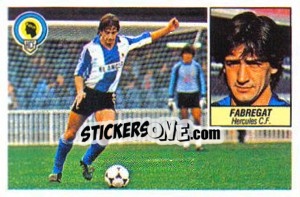 Sticker Fabregat - Liga Spagnola 1984-1985
 - Colecciones ESTE