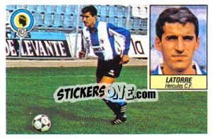 Sticker Latorre - Liga Spagnola 1984-1985
 - Colecciones ESTE