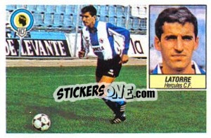 Sticker Latorre - Liga Spagnola 1984-1985
 n. 121 - Colecciones ESTE
