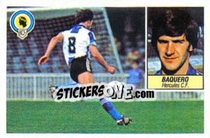 Sticker Baquero - Liga Spagnola 1984-1985
 n. 122 - Colecciones ESTE