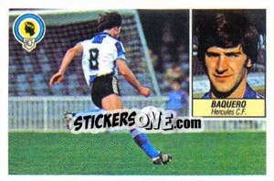 Sticker Baquero - Liga Spagnola 1984-1985
 - Colecciones ESTE