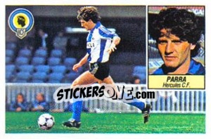 Cromo Parra - Liga Spagnola 1984-1985
 - Colecciones ESTE