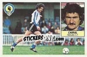Sticker Cabral - Liga Spagnola 1984-1985
 - Colecciones ESTE