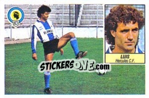 Sticker Luis - Liga Spagnola 1984-1985
 n. 126 - Colecciones ESTE