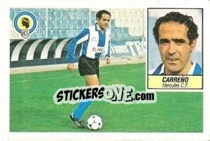 Sticker Carreño - Liga Spagnola 1984-1985
 n. 127 - Colecciones ESTE