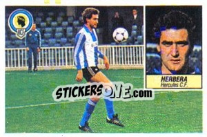 Sticker Herbera - Liga Spagnola 1984-1985
 - Colecciones ESTE