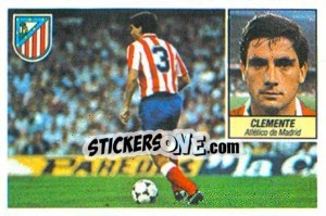 Cromo Clemente - Liga Spagnola 1984-1985
 - Colecciones ESTE