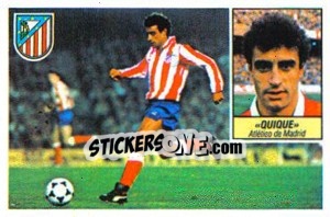 Sticker Quique - Liga Spagnola 1984-1985
 - Colecciones ESTE