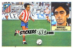 Cromo Mínguez - Liga Spagnola 1984-1985
 - Colecciones ESTE