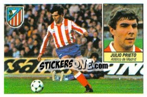 Sticker Julio Prieto - Liga Spagnola 1984-1985
 - Colecciones ESTE