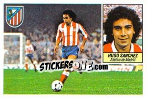 Sticker Hugo Sánchez - Liga Spagnola 1984-1985
 n. 146 - Colecciones ESTE