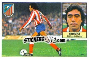 Sticker Cabrera - Liga Spagnola 1984-1985
 - Colecciones ESTE