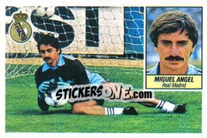 Sticker Miguel Ángel - Liga Spagnola 1984-1985
 n. 150 - Colecciones ESTE