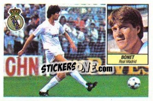 Sticker Bonet - Liga Spagnola 1984-1985
 n. 154 - Colecciones ESTE