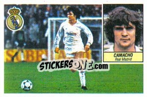 Sticker Camacho - Liga Spagnola 1984-1985
 n. 158 - Colecciones ESTE