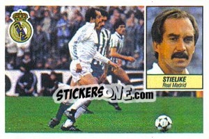 Sticker Stielike - Liga Spagnola 1984-1985
 n. 161 - Colecciones ESTE