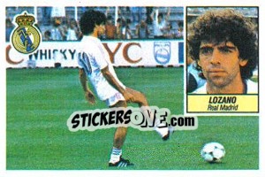 Sticker Lozano - Liga Spagnola 1984-1985
 - Colecciones ESTE