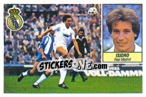 Sticker Isidro - Liga Spagnola 1984-1985
 - Colecciones ESTE