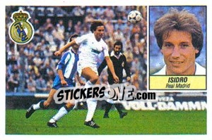 Cromo Isidro - Liga Spagnola 1984-1985
 - Colecciones ESTE