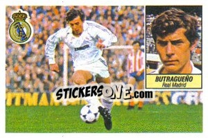 Sticker Butragueño - Liga Spagnola 1984-1985
 - Colecciones ESTE
